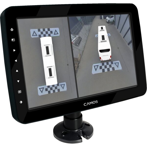 Rückfahrvideosystem Camos 360° 3D mit 10,1"-Monitor