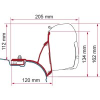 Kit VW T5/T6 Multivan Transporter Deep Black für...