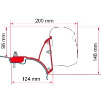 Kit VW T5/T6 Multivan Transporter Deep Black für...
