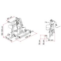 Fahrradträger Carry-Bike Motor Lift 77