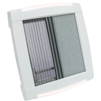 Dachhaube VisionStar M 2 LED signalweiß, 55-90 mm