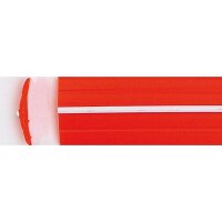 Leistenfüller 12 mm - rot/weiß - 25 m, Tabbert