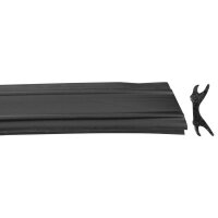 Leistenfüller 12,5 mm - schwarz/braun - 15 m, Hobby