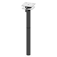Ausdrehfuß Höhe 70 cm, anthrazit
