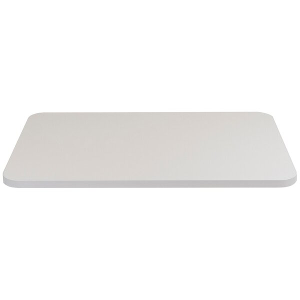 Leichtbautischplatte weiss hochglanz, 45 x 80 x 2,8 cm