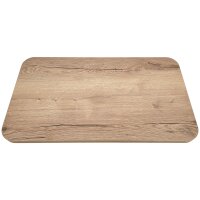 Leichtbautischplatte Eicheoptik, 75 x 95 x 2,8 cm