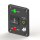 LILIE Kugelhahnventil 24 V WeißGELB® Entleerungssystem XL mit Funktionsanzeige, 855 mm², 24 Volt