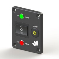 LILIE Kugelhahnventil 12 V GrauGELB®...