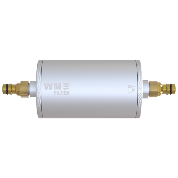 Befüllfilter "Der Robuste" von WM aquatec inkl. Aktivkohlefilter-Element.