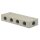 LILIE Wasserverteilerblock WeißGELB® 6 x 3/8" lnnengewinde