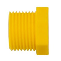 LILIE Blindstopfen 3/8" WeißGELB