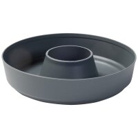 Omnia Silikonform 1 Stück, anthrazit