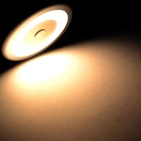 Aufbauleuchte mit Dimmschalter ø 70 mm, chrom