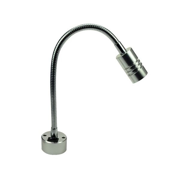 Aufbauleuchte Schwanenhals LED1x2SSH22S Leseleuchte 3000K, 300 mm Hals