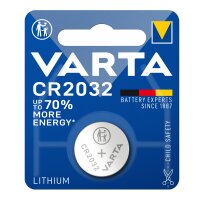 VARTA Hightech-Lithium-Knopfzelle, Lithium Coin CR2032