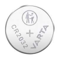 VARTA Hightech-Lithium-Knopfzelle, Lithium Coin CR2032