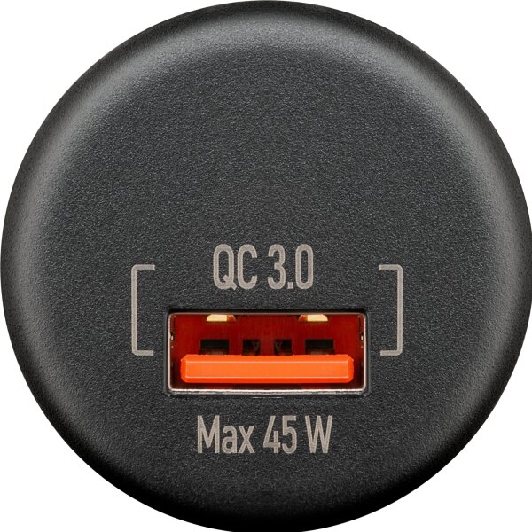 Single Einbaucharger USB-A 45 Watt