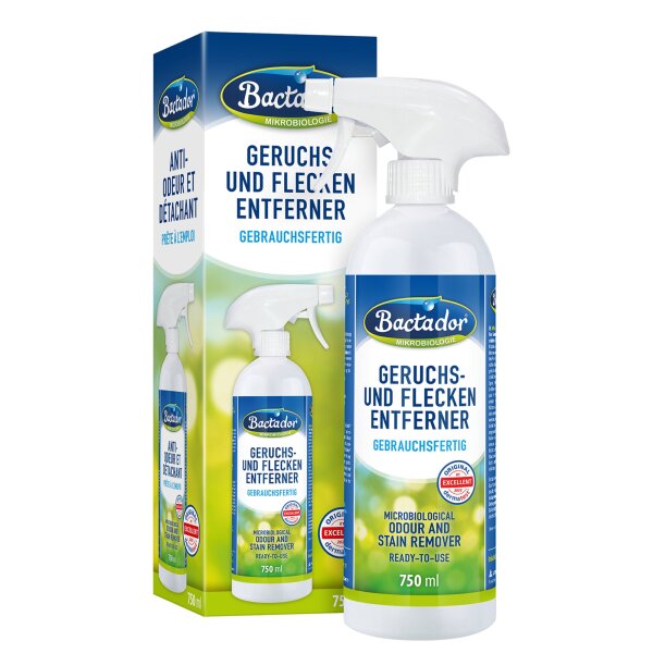 Geruchs- und Fleckenentferner Bactador 750 ml, Spray