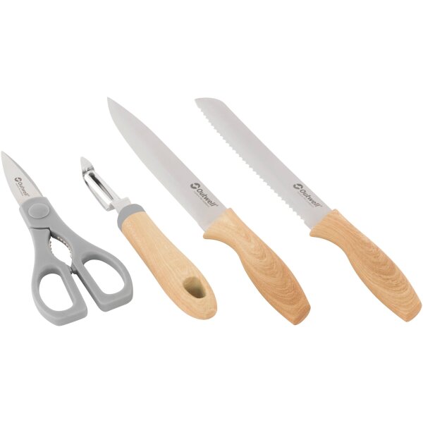 Outwell Küchenset Messerset mit Schere