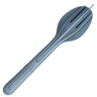 Besteckset KLIKK 3-tlg., blau