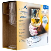 Glasserie Koziol Superglas CLUB Weißweinglas 200...