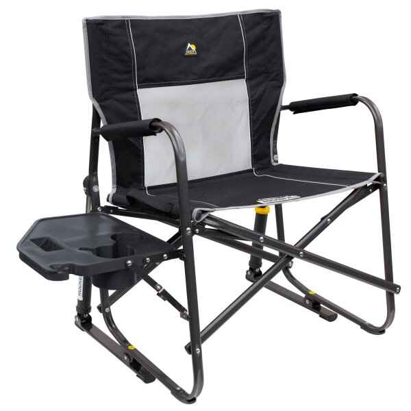 Schaukelstuhl Freestyle Rocker XL™ mit Tisch schwarz