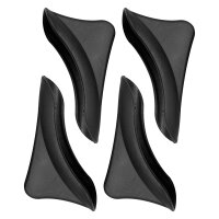 Bodenschoner schwarz, 4er Set für New Salina