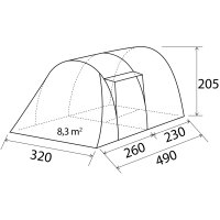 Zelt Arqus Outdoor 5