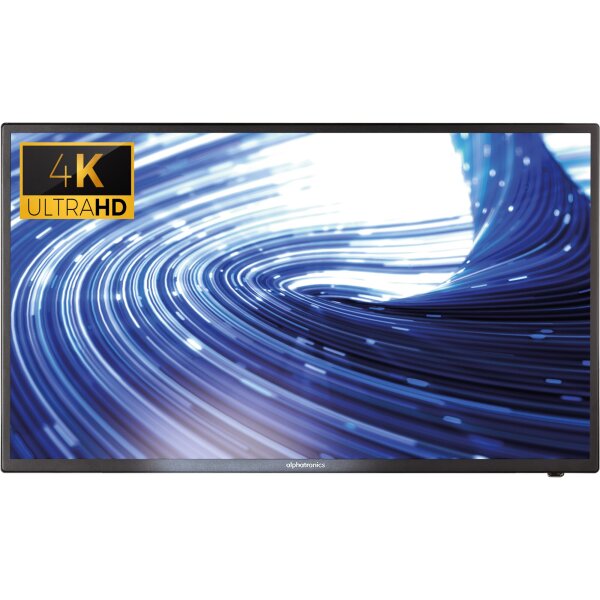 TV alphatronics SLA-32 W 4K, 12 Volt
