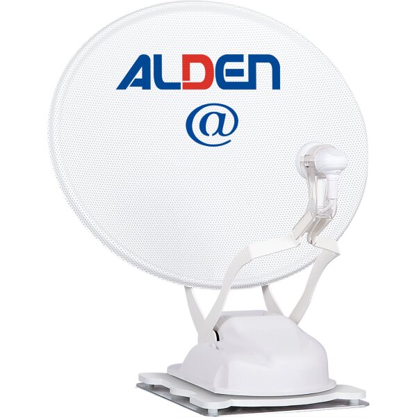 Sat-Anlage Alden Onelight@ EVO 60 Ultrawhite inkl. S.S.C. HD-Steuermodul und TV Smartwide 24"