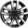 Aluminiumfelge Borbet CW5, black polished matt, 16" für Fiat Ducato mit Light-Chassis ab Bj. 2006/07