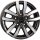 Aluminiumfelge Borbet CW5, mistral anthracite polished glossy, 16" für Fiat Ducato mit Light-Chassis ab Bj. 2006/07