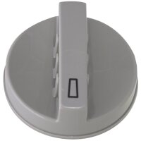 Drehknopf Thermostat, silbergrau für...