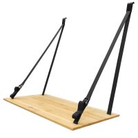 Bambus-Tisch für Van-Schiebetür 70 x 35 cm, Van...