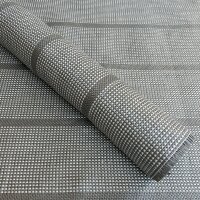 Zeltteppich Arisol Standard Rigato, dunkelgrau, 300 x 300 cm