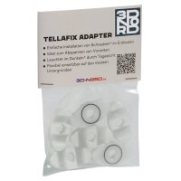 Abspannadapter TellaFix leuchtet im Dunkeln