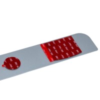 Trägerplatte mit Magnet MagSpike Set L+ mit integrierten Haken, silber