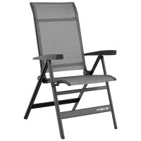 Campingstuhl Travelounger Air M grau meliert