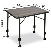 Campingtisch Linear, 80 cm
