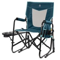 Schaukelstuhl Stowaway Rocker™ mit Tisch blau