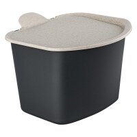 Bio Abfalleimer BIBO, grau