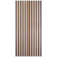 Streifenvorhang, braun-beige 90 x 200 cm