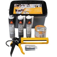 Caravan Powerbox Sikaflex und SikaLastomer