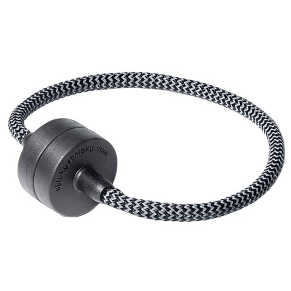 Sticky Stricky - Größe S - 20 cm - Magnetschnur schwarz - super reflektierend