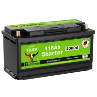 Lithium Starterbatterie 118 Ah, L5 DIN 95