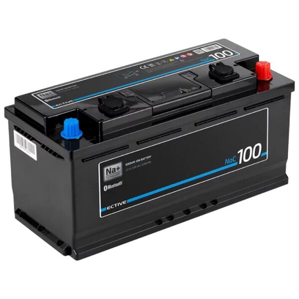 Natrium Batterie NaC 100 BT, 100 Ah ECTIVE NaC 100 BT 12 V
