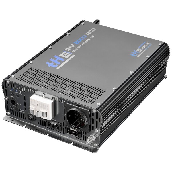 Wechselrichter mit Netzvorrangschaltung und RCD, tHENERGY INV 2000