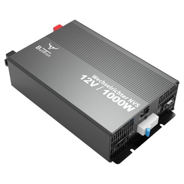 Wechselrichter 1000 W mit Netzvorrangschaltung mit Display
