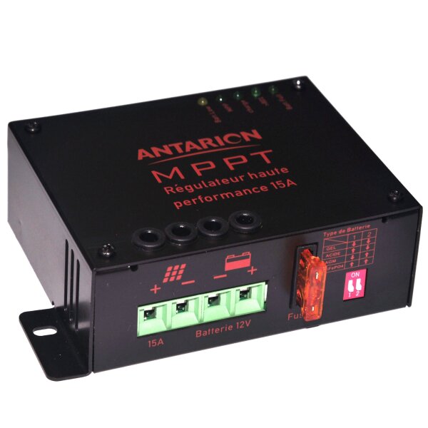 MPPT Solarregler 15 A bis 215 W
