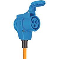 Verlängerungskabel Camping CEE-CEE/Schuko, 1,5 m...